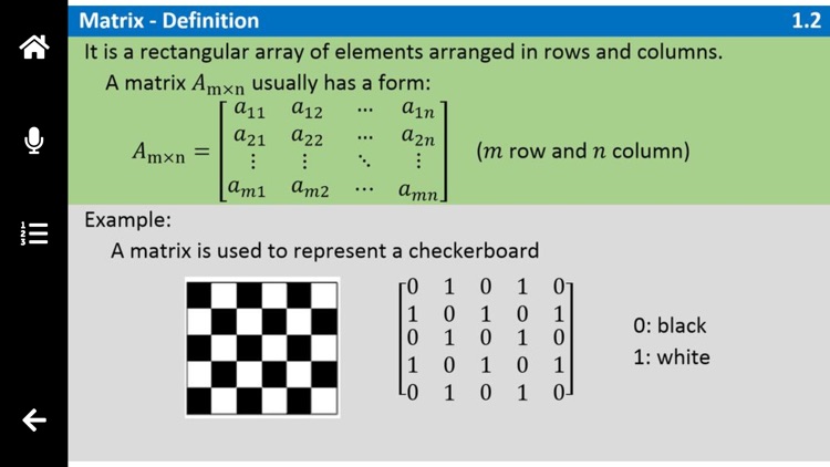 Linear Algebra QCard