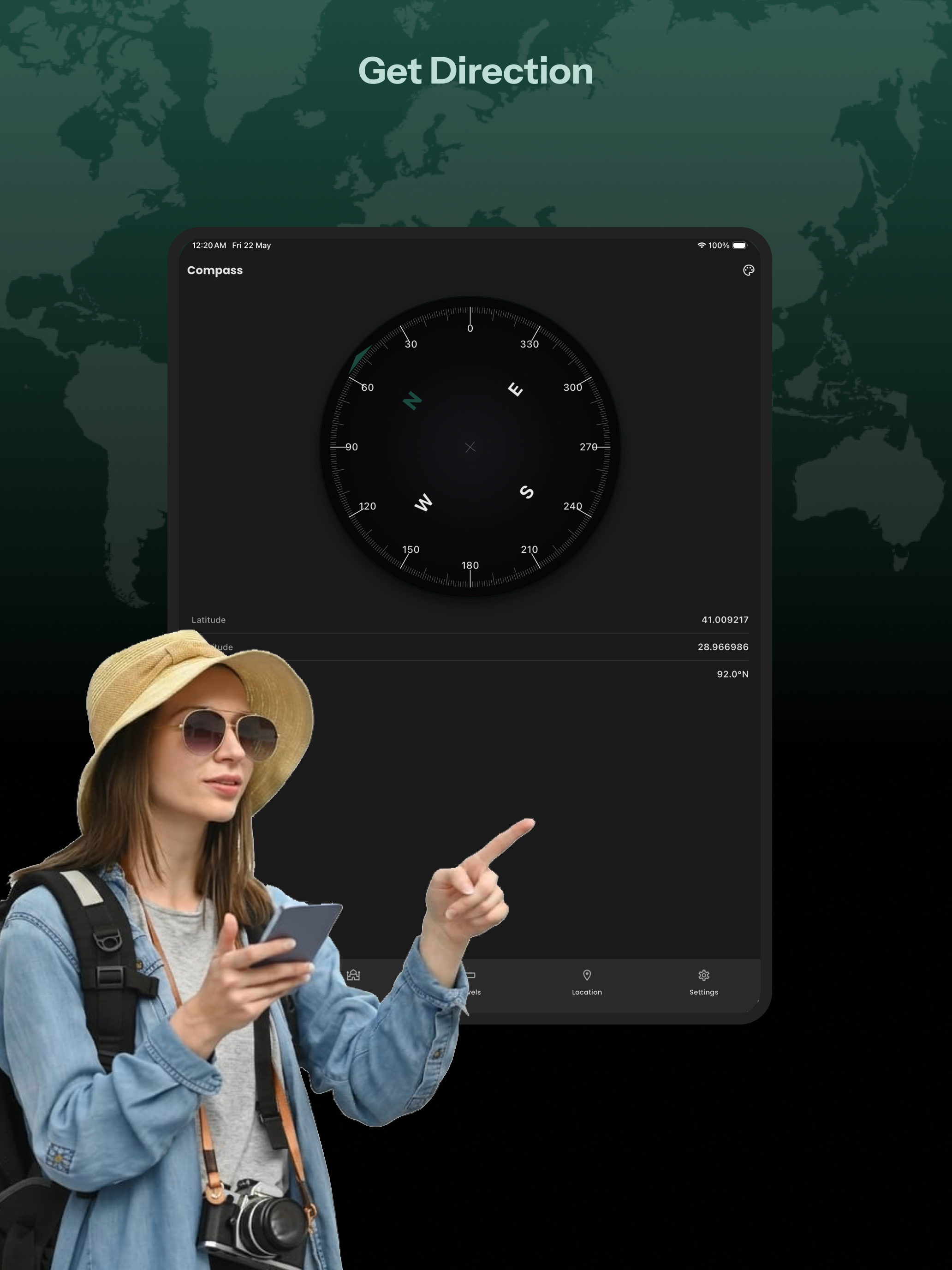 Compass App & Qibla Locator screenshot 6