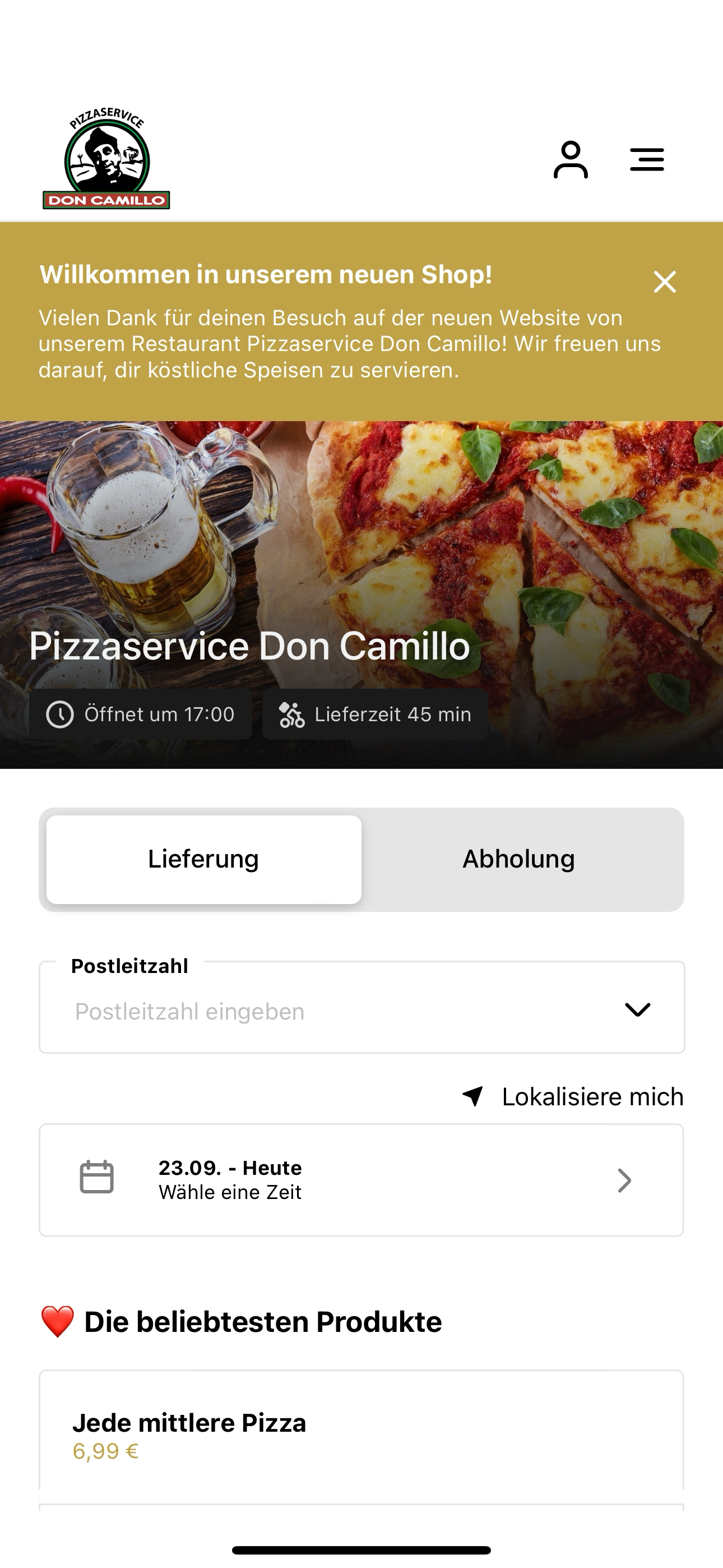 Pizzaservice Don Camillo