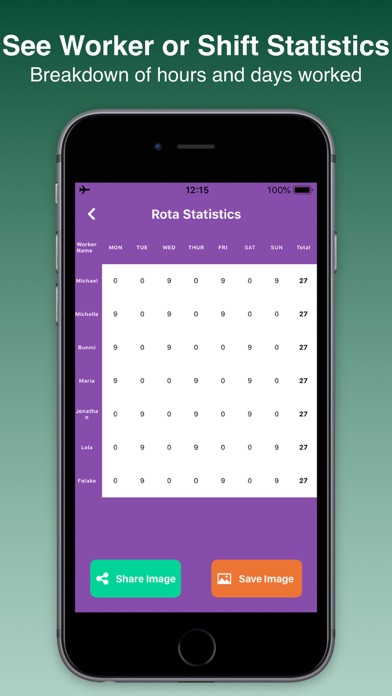Simple Rota Maker Screenshot