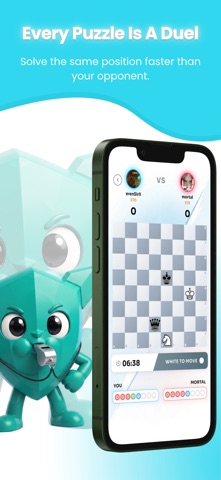 Chess Duello: Real-Time Duel iPhone screenshot