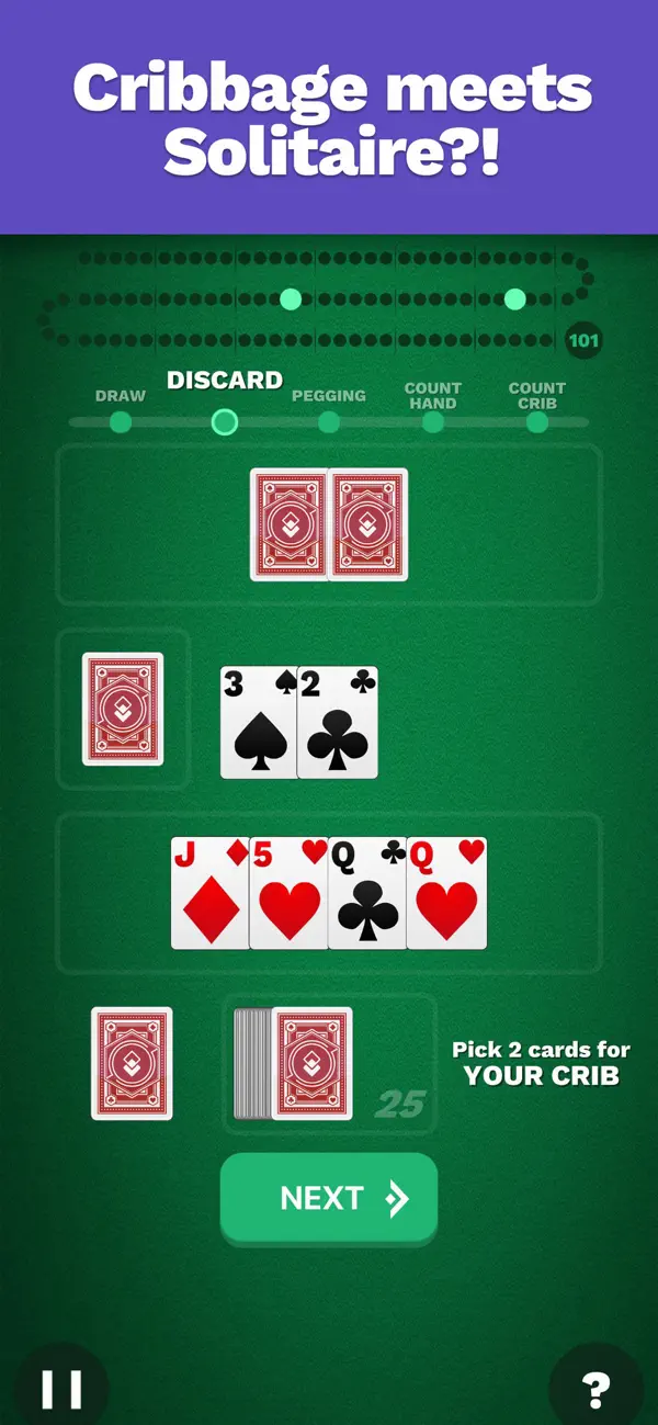 Screenshot #1 pour Cribbage Blitz