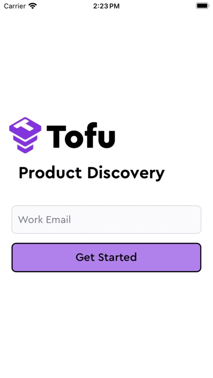 Tofu - Product Discovery