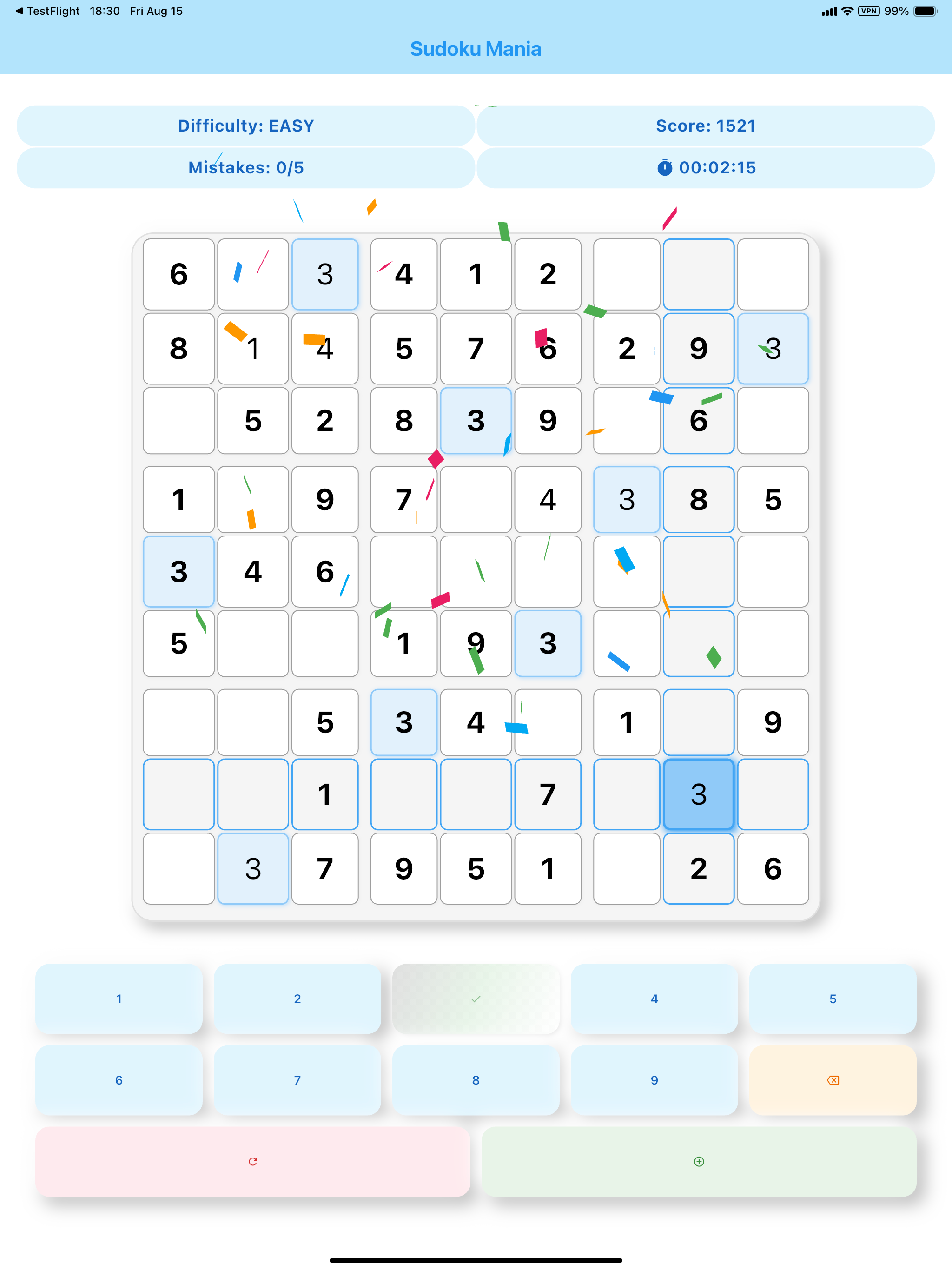 Sudoku Mania - A Classic Game screenshot 8