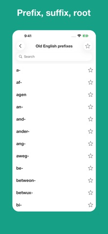 Old English Etymology screenshot