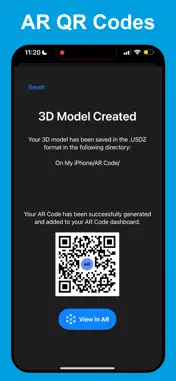 AR Code Object Capture 3D Scan screenshot 4
