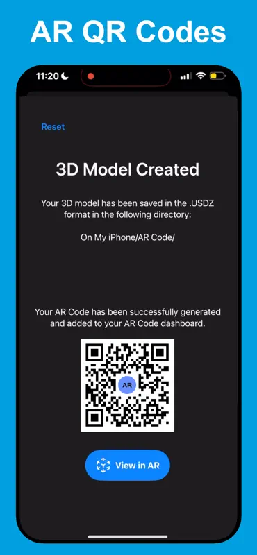 AR Code Object Capture 3D Scan screenshot 4 of 4