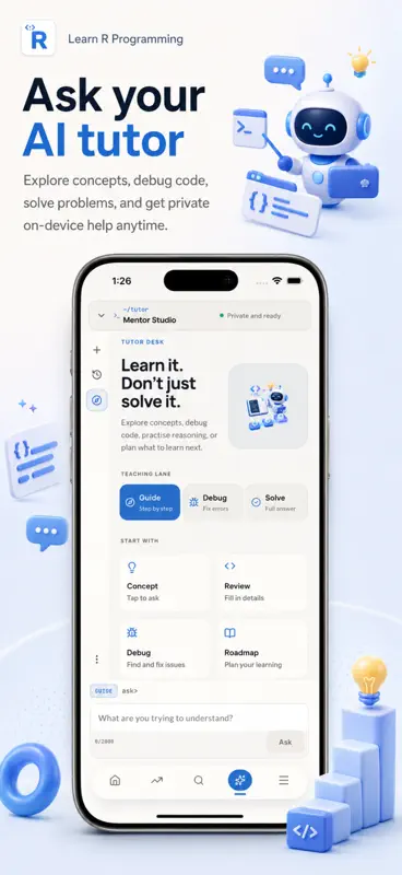 Learn R Programming - Mastery screenshot 5 of 10
