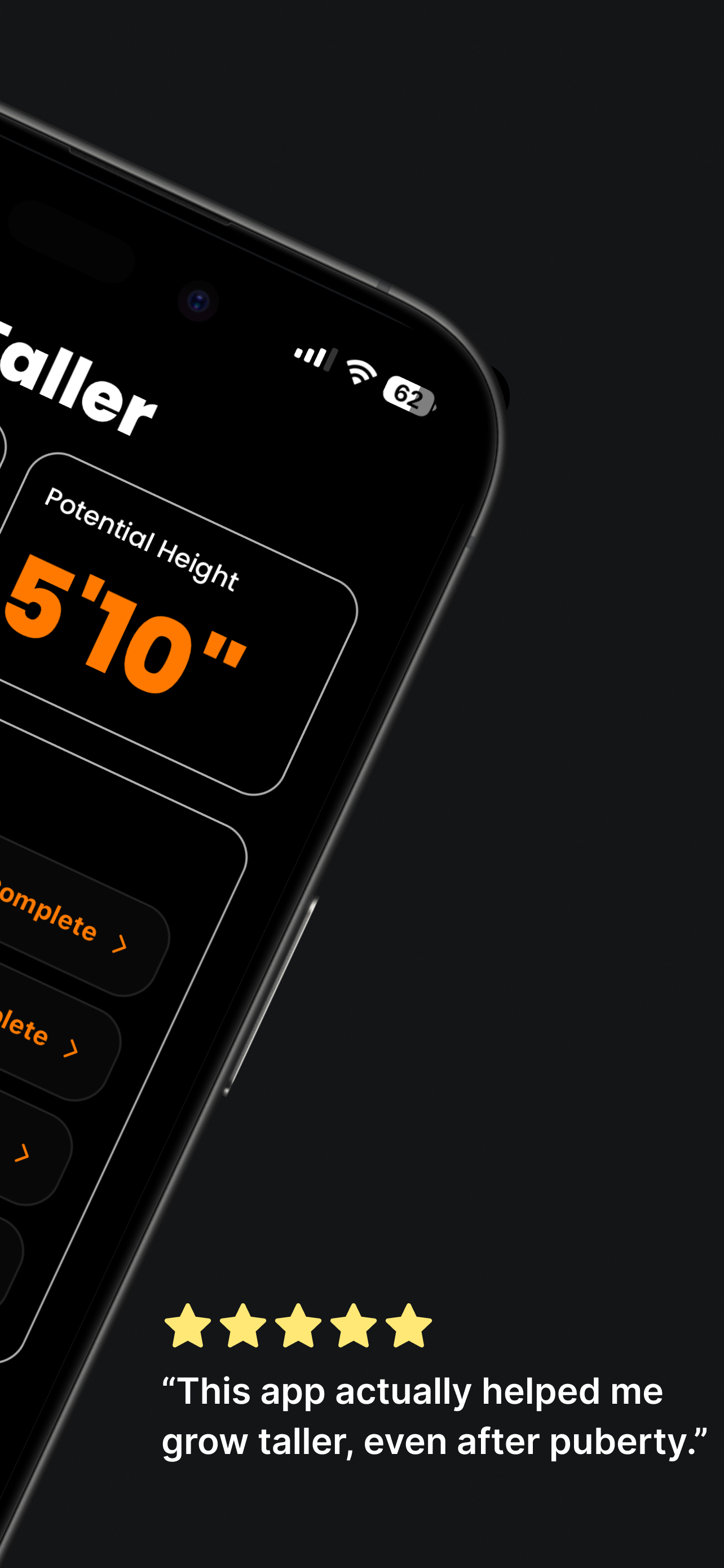 Max Taller: Grow Taller App screenshot 2