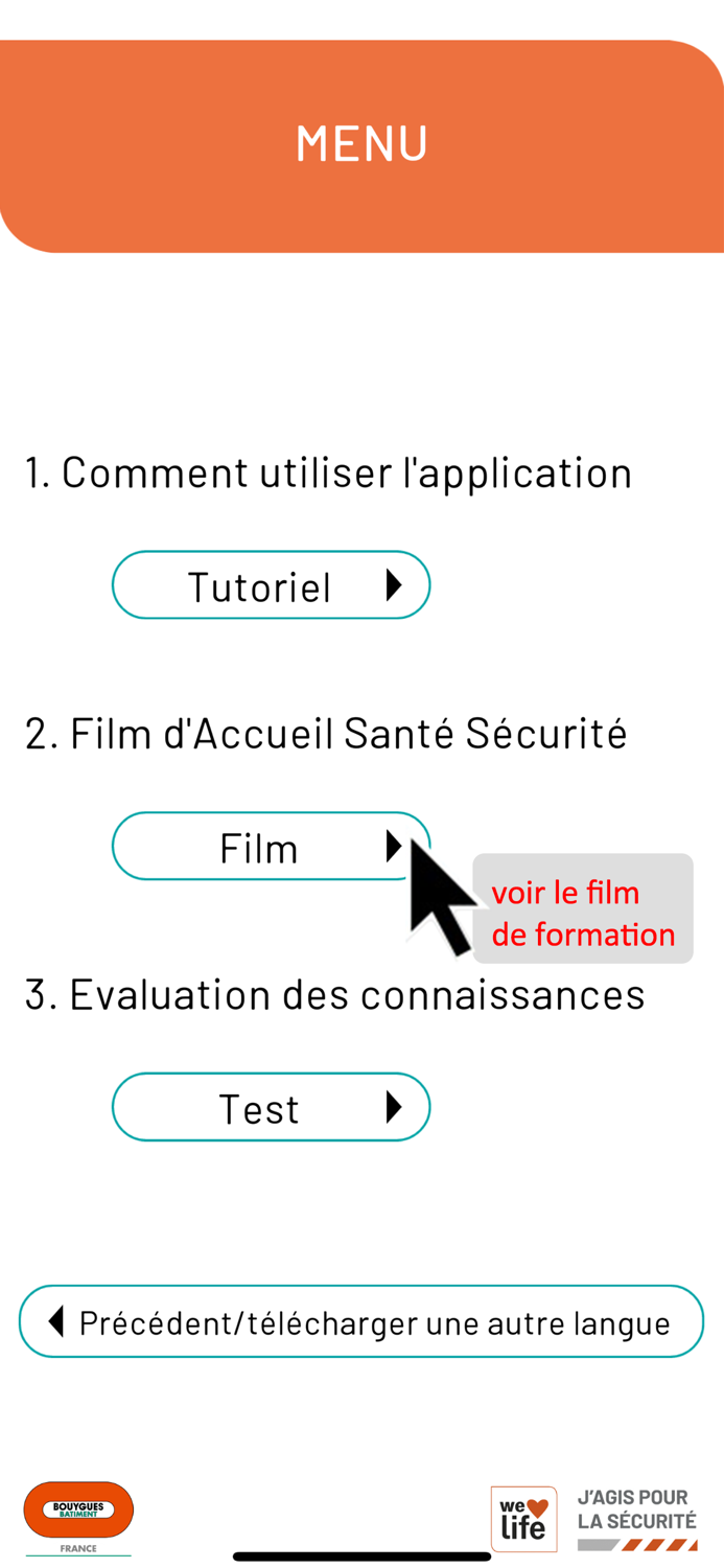 Accueil Santé Sécurité BBF