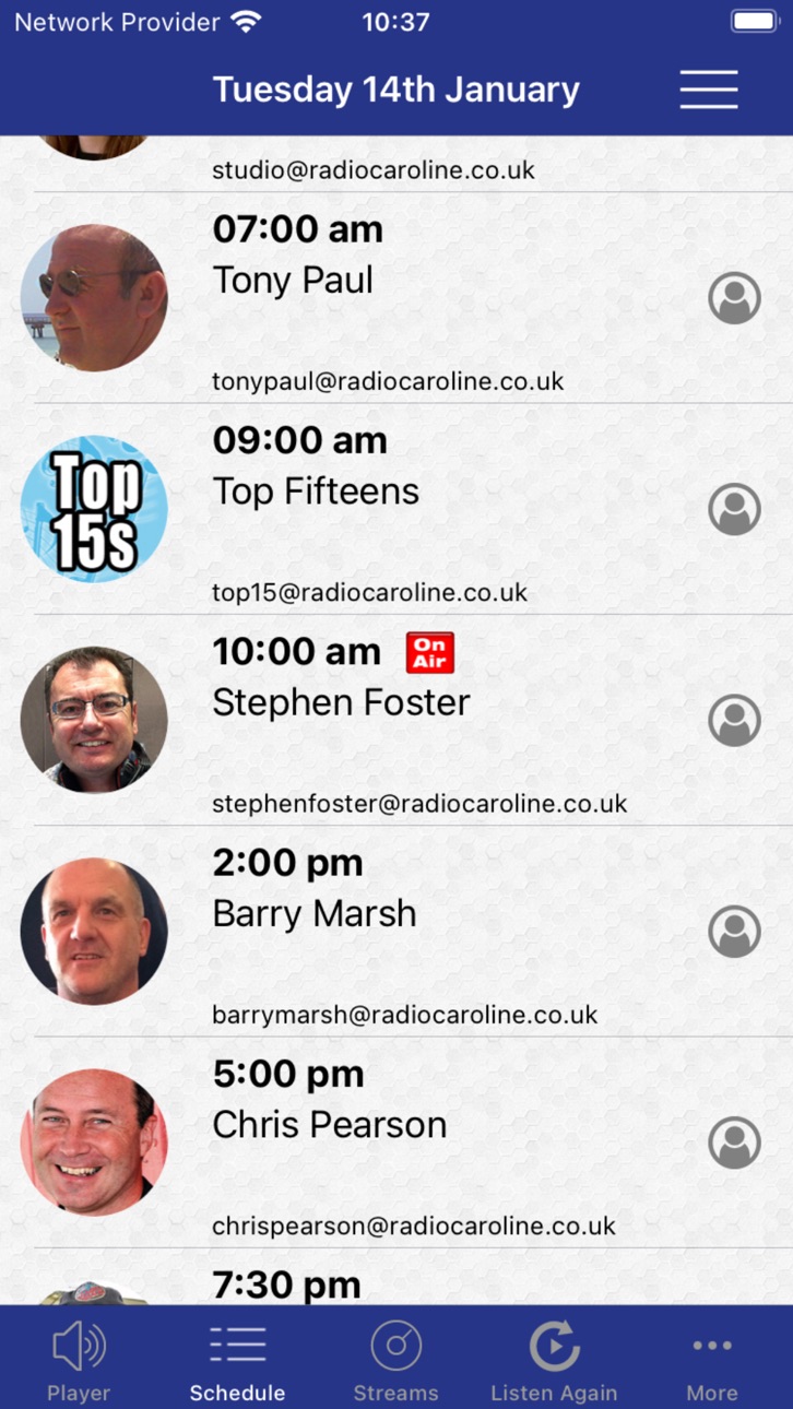 iPhone screenshot
