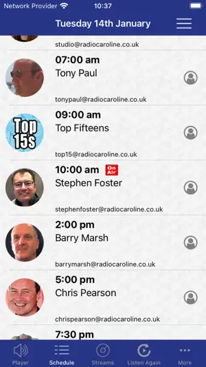 Radio Caroline screenshot 2