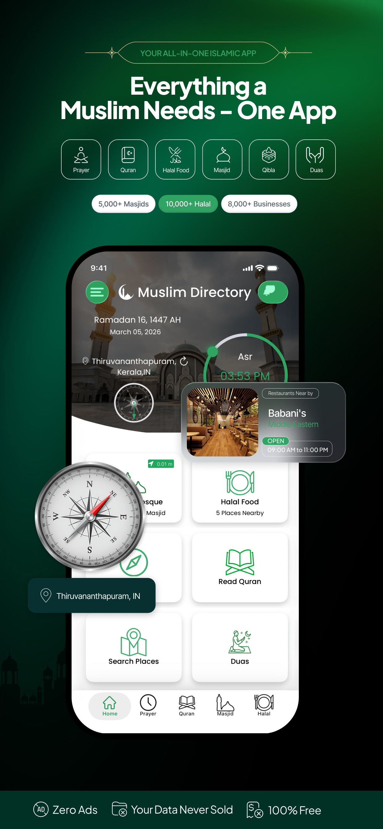 Muslim Directory: Athan, Quran