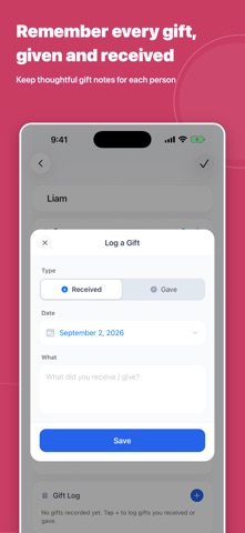 DayList - Birthday Reminder Screenshot 5 of 7