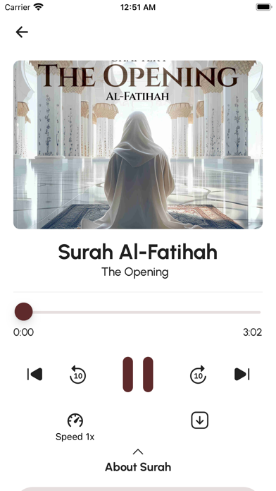 The Clear Quran Audiobook Screenshot 4 - AppWisp.com The Clear Quran Audiobook Screenshot 4 - AppWisp.com