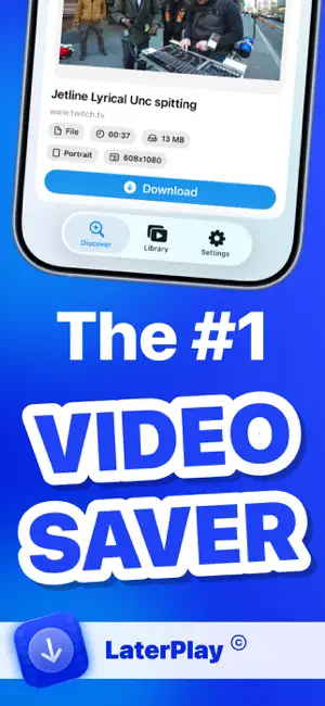 Play Offline Video: LaterPlay screenshot 1