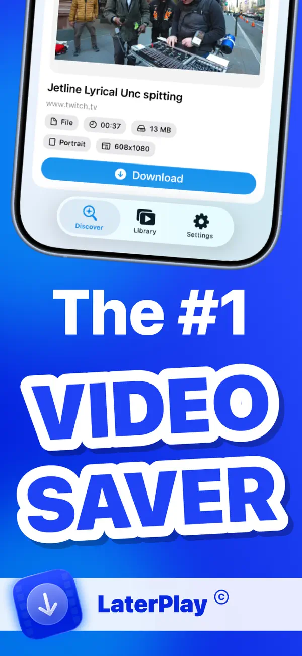 LaterPlay app screenshot showing main dashboard