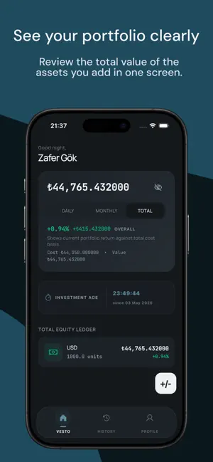 Vesto: Asset Tracker screenshot 4