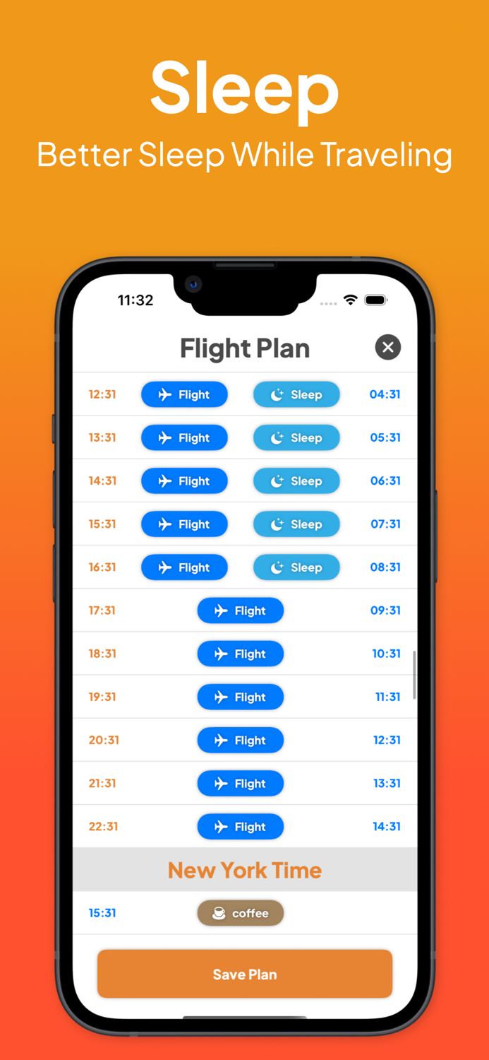 Time Zone Shifter for Jet Lag