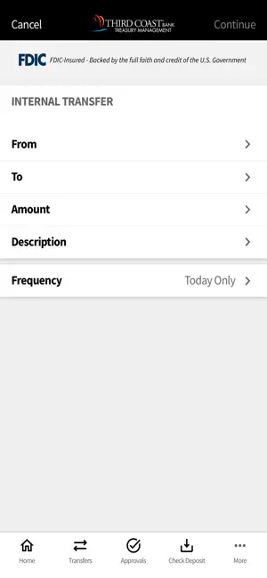 TCB Treasury screenshot 3