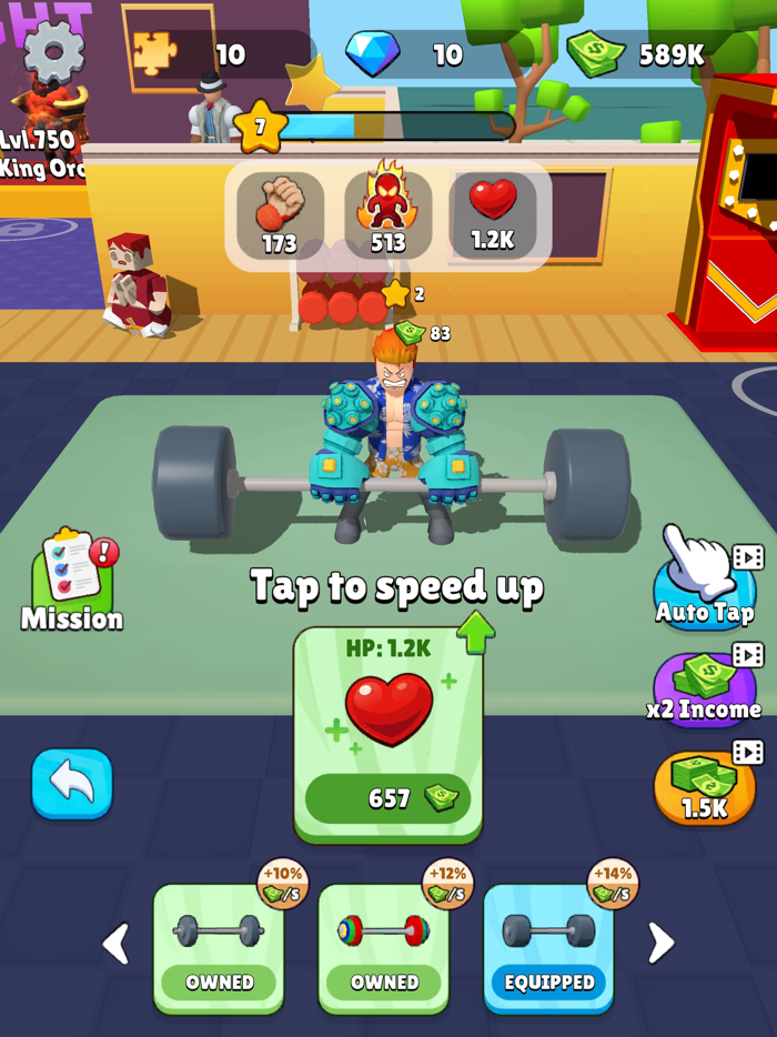 Gym Super Click Hero