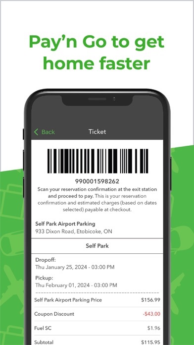 Park’N Fly Canada Screenshot