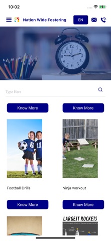 NWF Children App screenshot