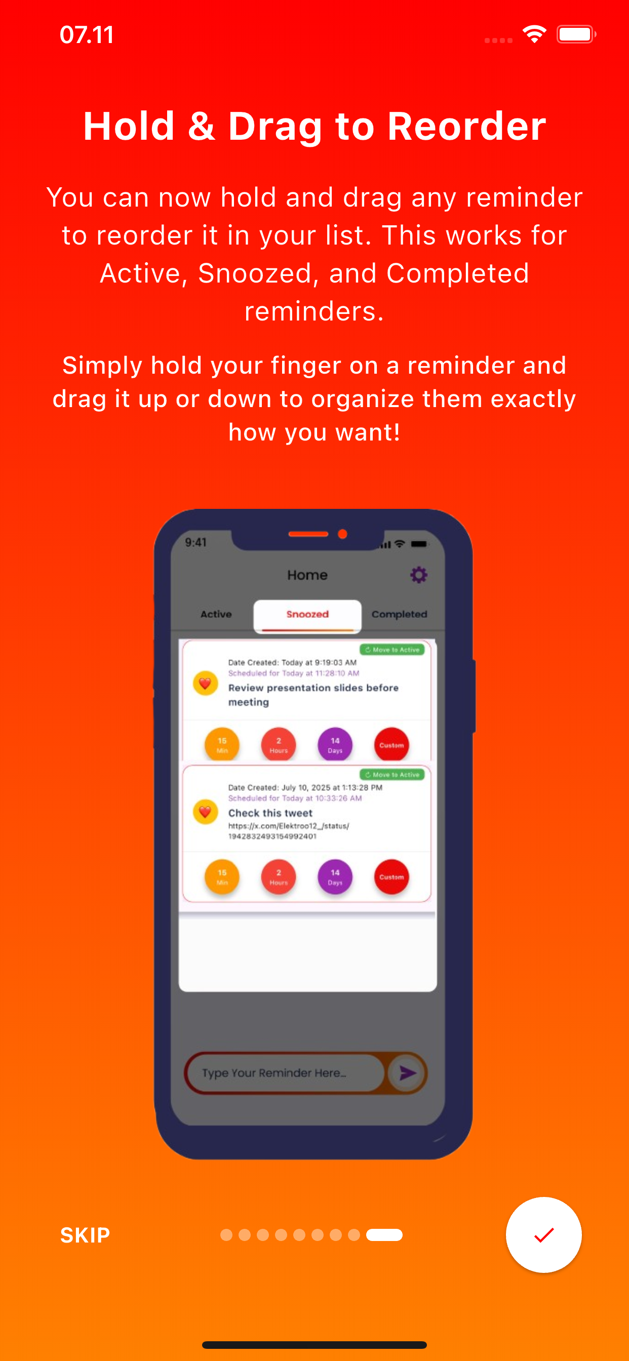 Best Reminder App Ever screenshot 4