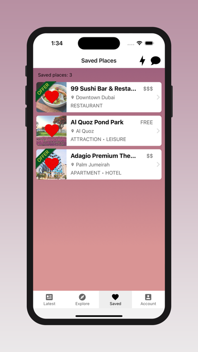 Dubai Discounts Screenshot