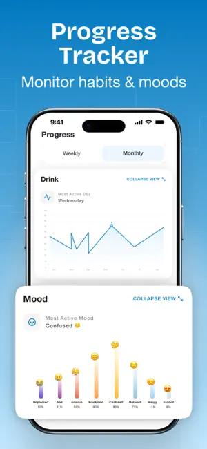 Soberly: Alcohol free tracker screenshot 3