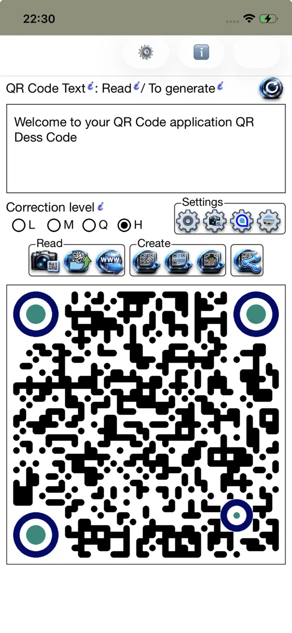 #2. QR Dess Code (iOS) Ved: Antoine DESSERE