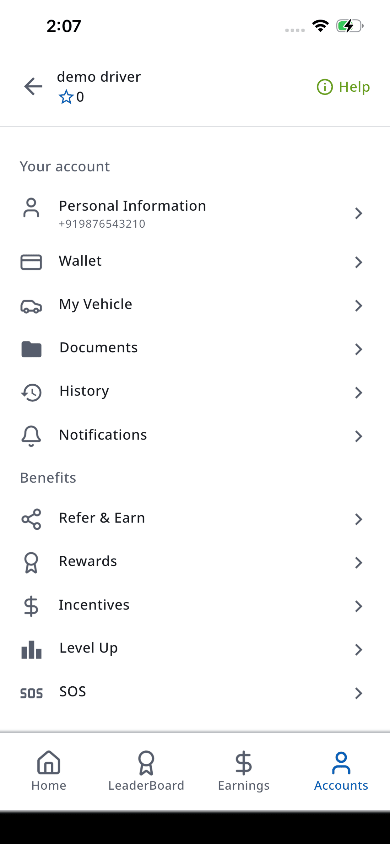 Rideloo Partner screenshot 3