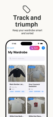 AuarAI: AI Outfit Planner iPhone screenshot