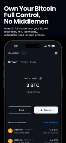SmashFi: Bitcoin Self-Custody Screenshot 1 of 5