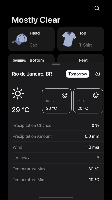 iWear: Weather Fit Screenshot