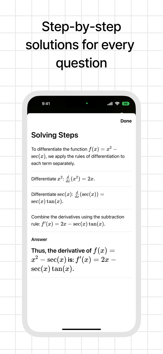 Automath AI Math Solver