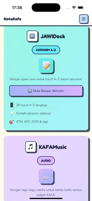 NotaKAFA Platform Belajar Kafa screenshot 2