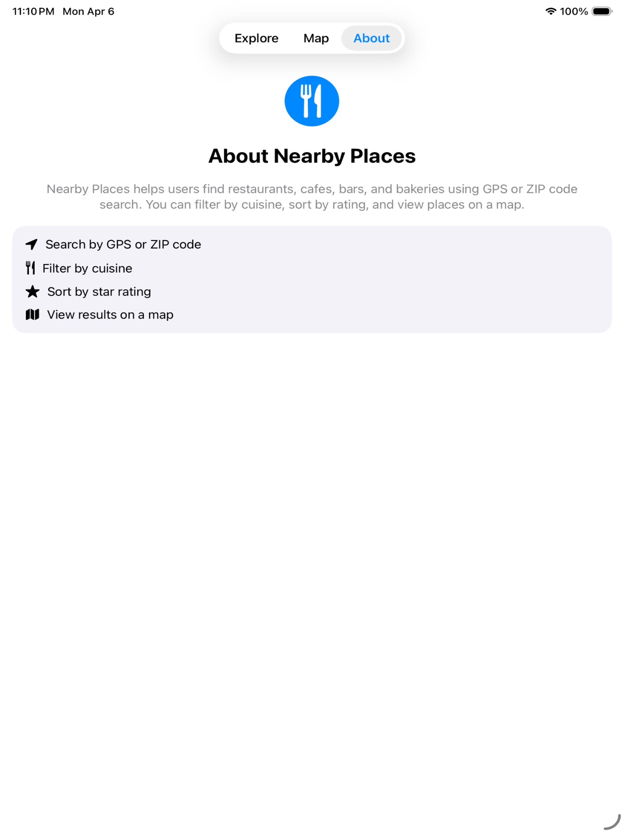 Restaurant Finder screenshot 8