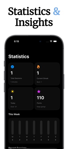 Pomodoro Focus Timer -Studie Screenshot 5 of 5