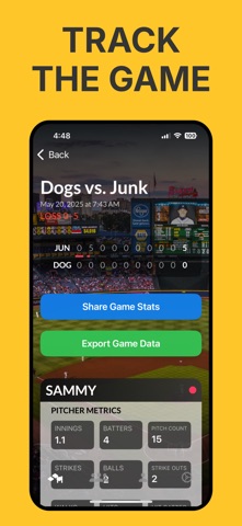 Better Pitch Baseball Tracker Screenshot 4 of 6