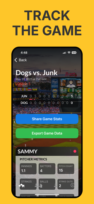 Better Pitch Baseball Tracker Screenshot 4 of 6