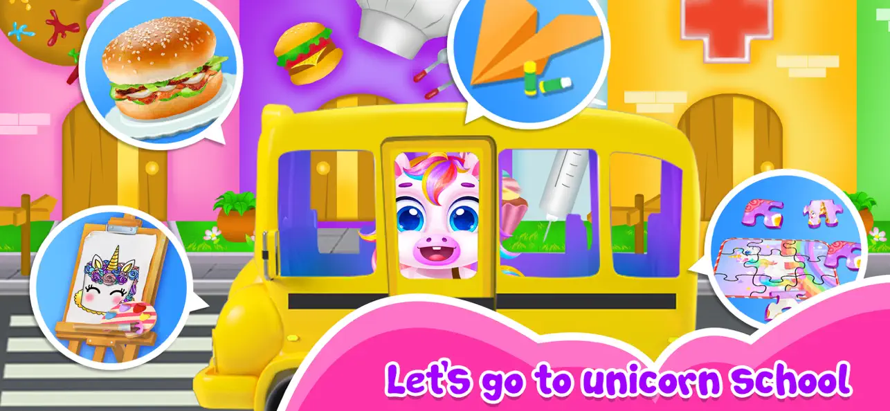 Screenshot #2 pour Unicorn School - Carnival Life