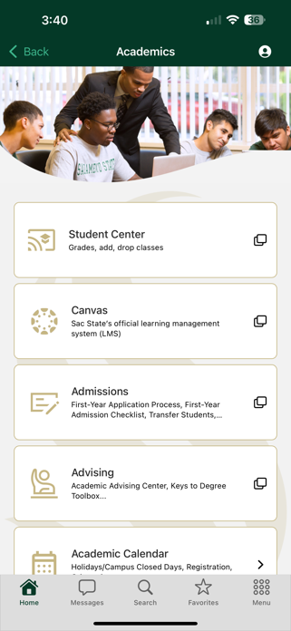 Sacramento State Mobile Screenshot 2 of 8