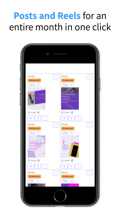GalilAI: AI-powered Post Maker Screenshot
