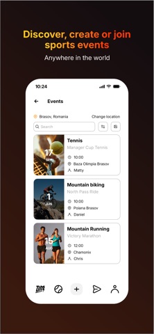 Captura de tela 4 de Dynamate: Find Sports Friends