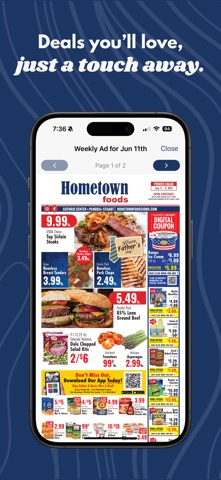 Hometown Foods IA iPhone screenshot