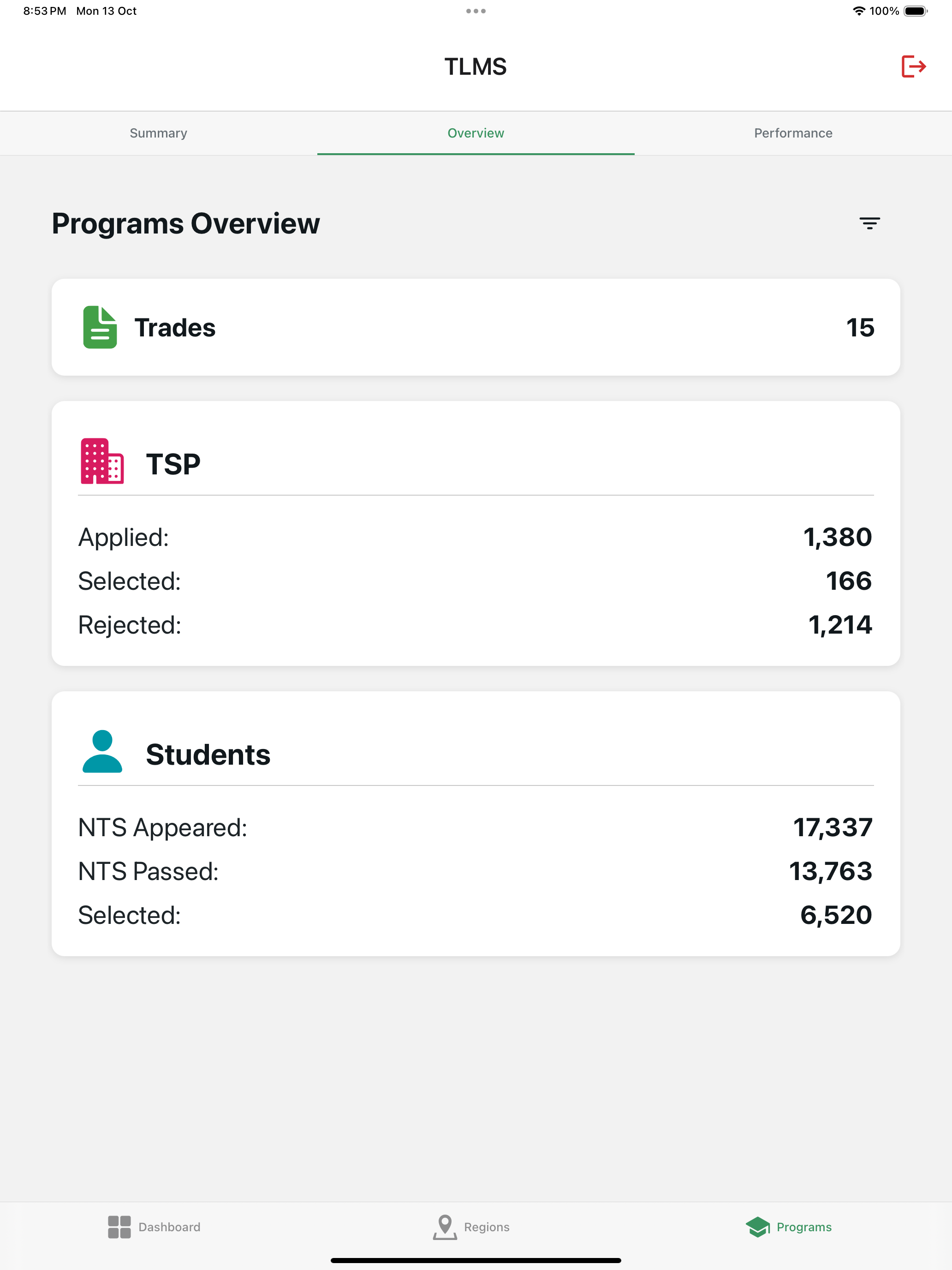 NAVTTC TLMS screenshot 12