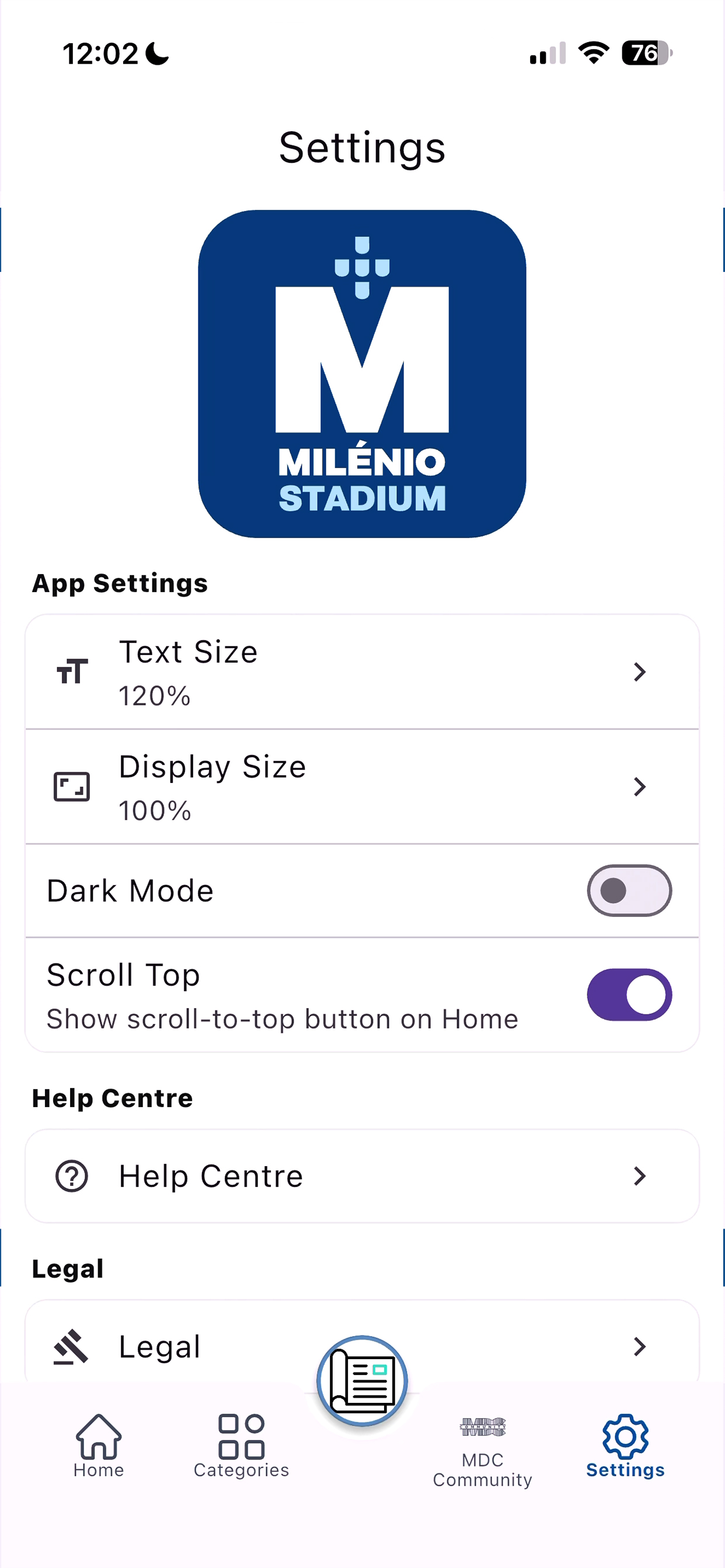 Milenio Stadium screenshot 3
