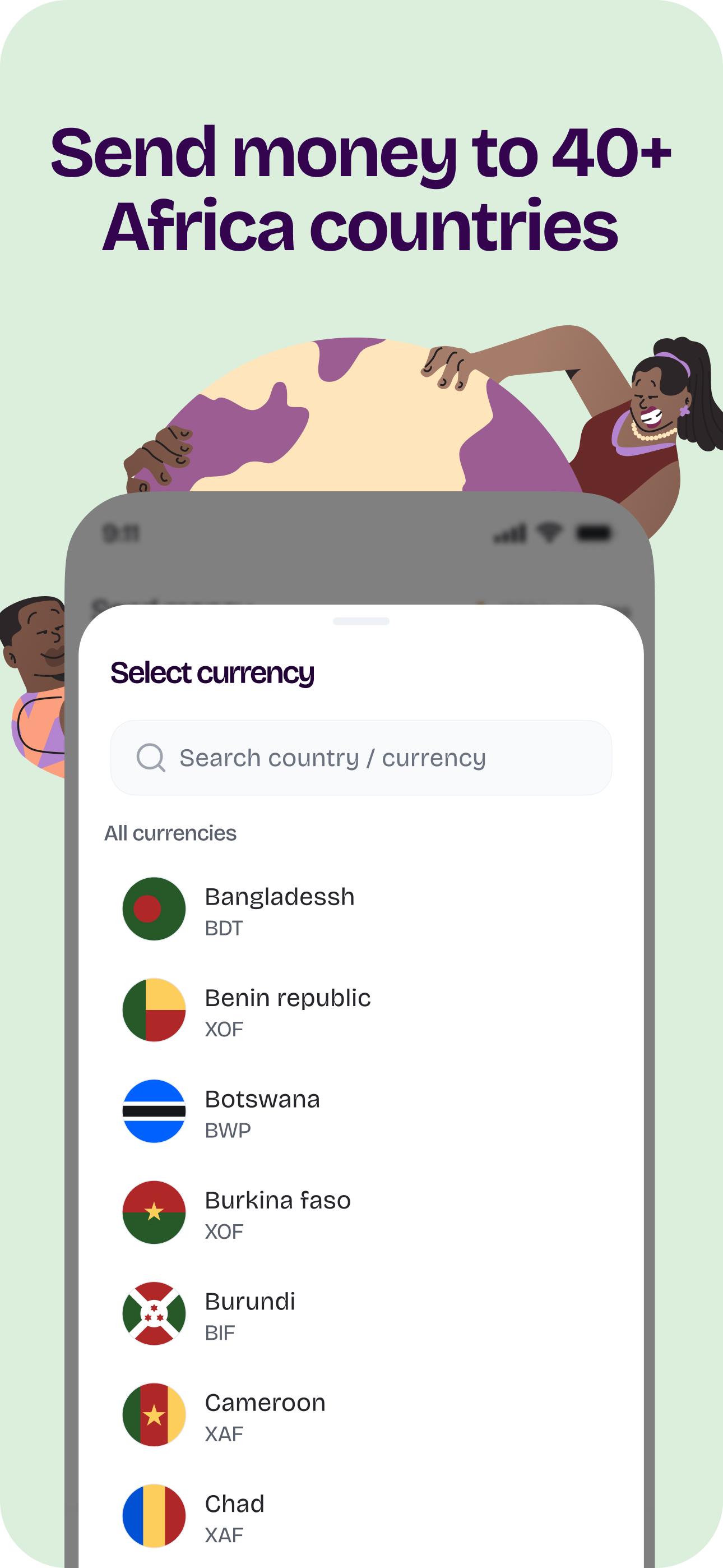 Kredete: Send Money to Africa