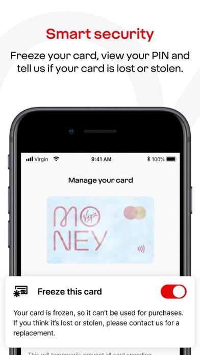Virgin Money Credit Card Screenshot